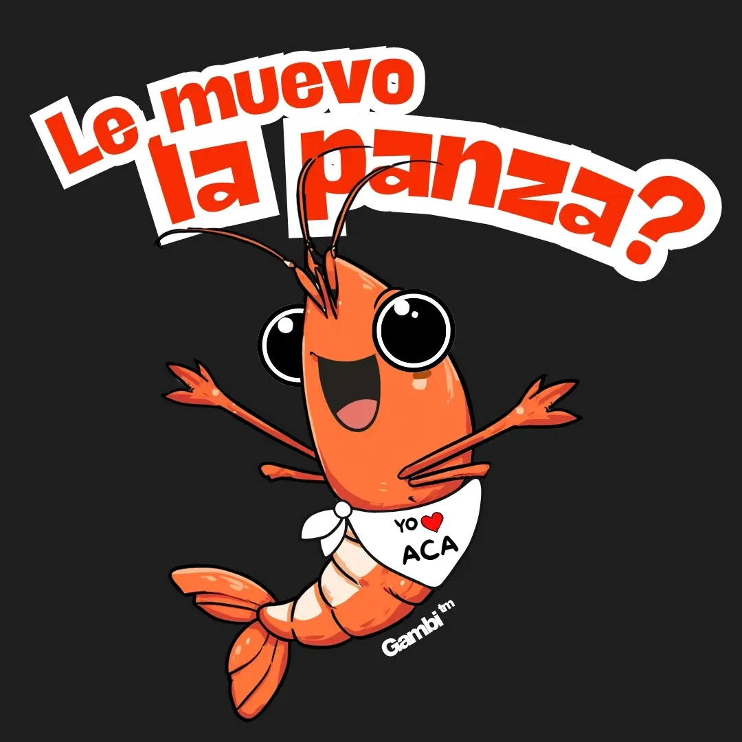 Le muevo la panza